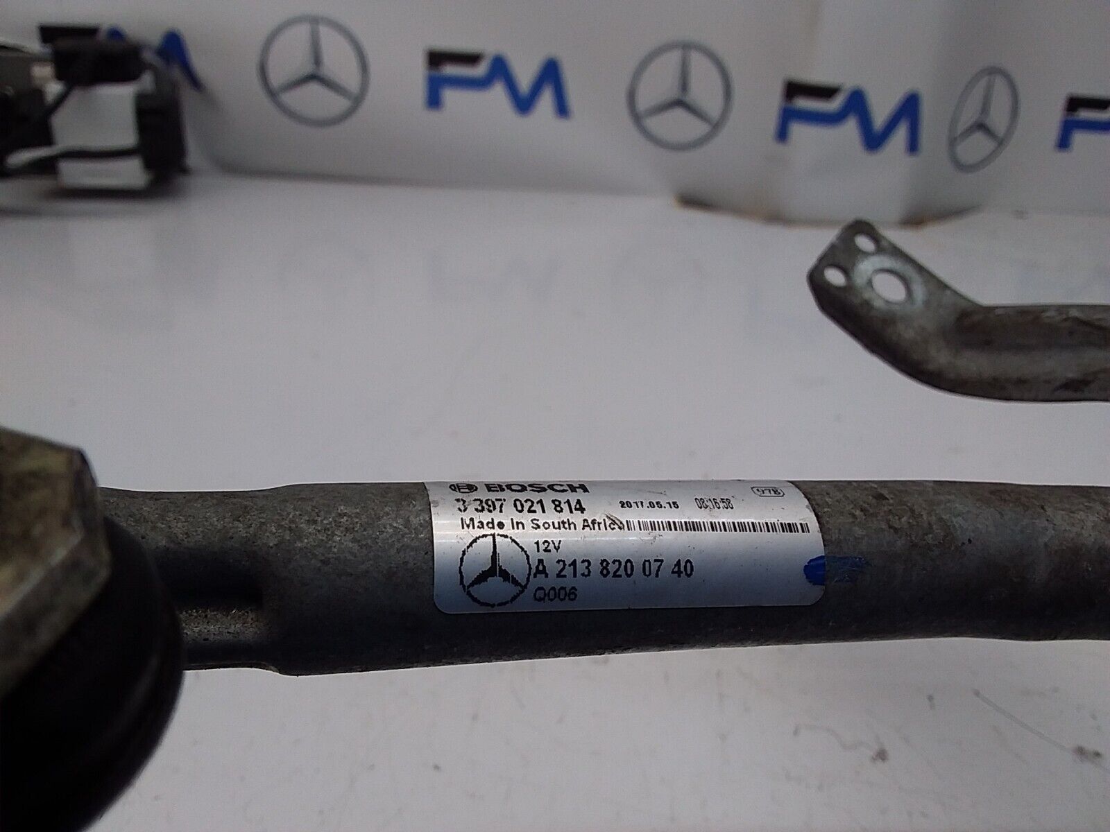 MERCEDES E-CLASS 2017 W213 A2138200740 FRONT WIPER MOTOR  FM00185