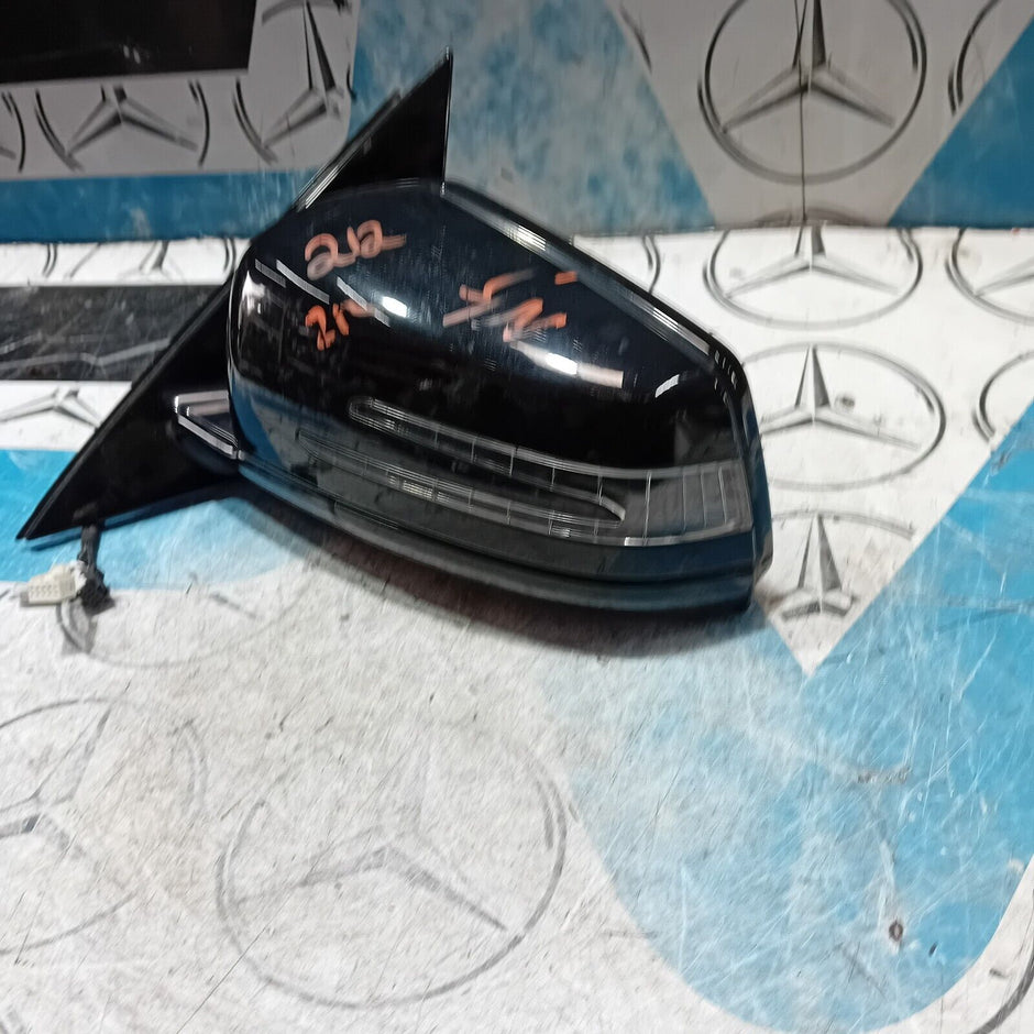 2009/2016 MERCEDES E CLASS W212 DOOR MIRROR RIGHT POWER FOLD WING MIRROR-BLACK