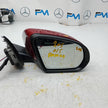 MERCEDES C-CLASS  W205 DRIVER SIDE WING MIRROR A2058102016 RED PL FMM40