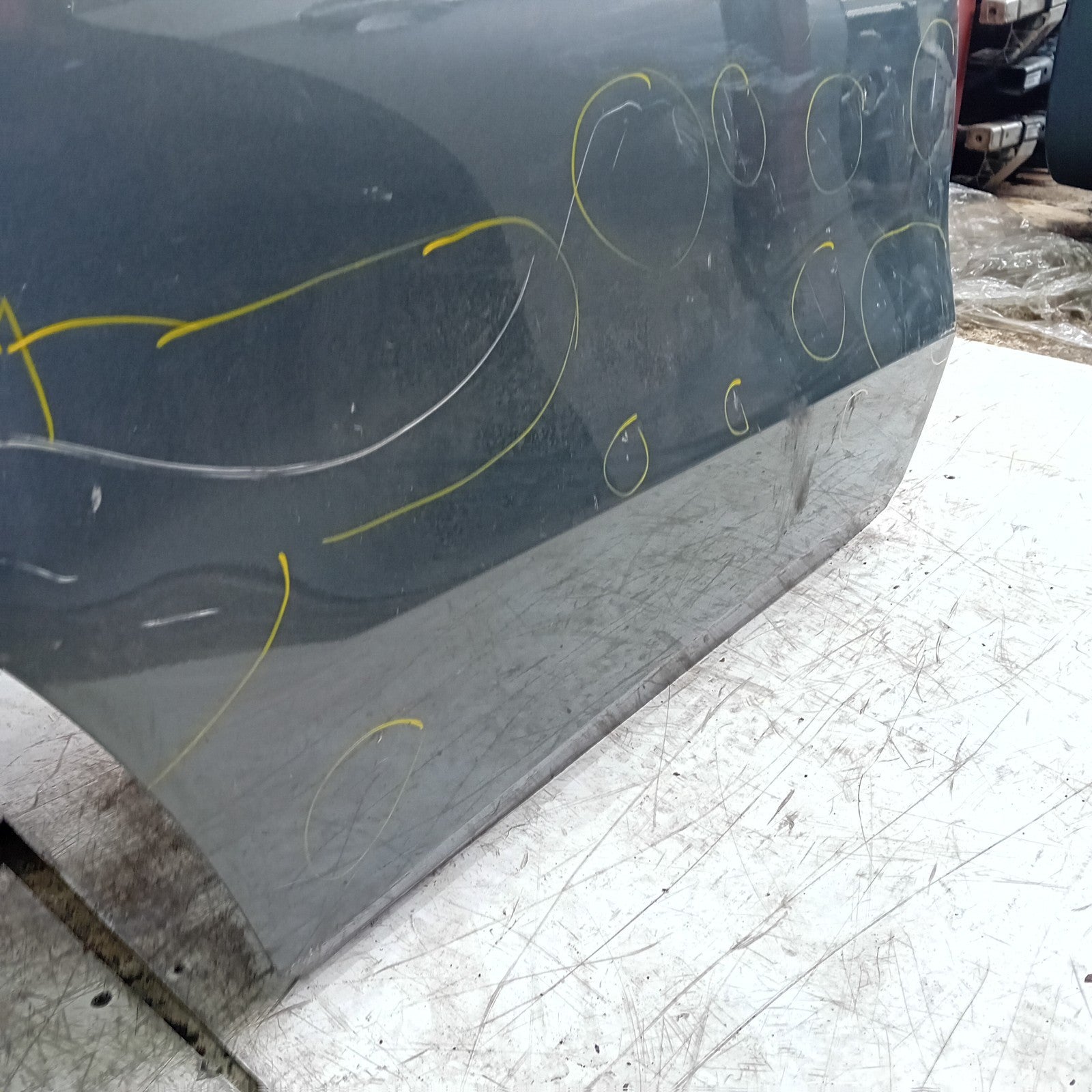 MERCEDES BENZ GLE W166 DRIVER REAR DOOR OSR GREY 2015-19 COMPLETE FMD267