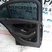 MERCEDES BENZ C-CLASS W205 PASSENGER SIDE REAR DOOR N/S/R BLACK COMPLETE FMD143