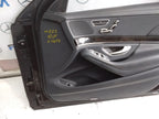 MERCEDES S-CLASS W222 DRIVER SIDE FRONT DOOR O/S/F COMPLETE BROWN FMD54