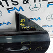 MERCEDES BENZ CLA W117 PASSENGER REAR DOOR NSR 2013-19 BLACK COMPLETE FMD272