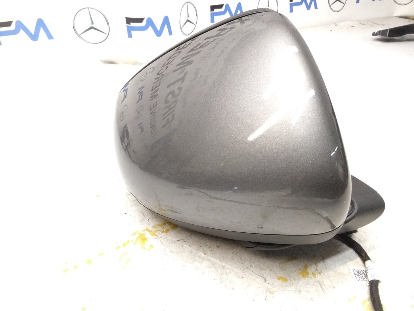 MERCEDES A-CLASS  W177 DRIVER SIDE WING MIRROR A1778108805 GREY FMM28