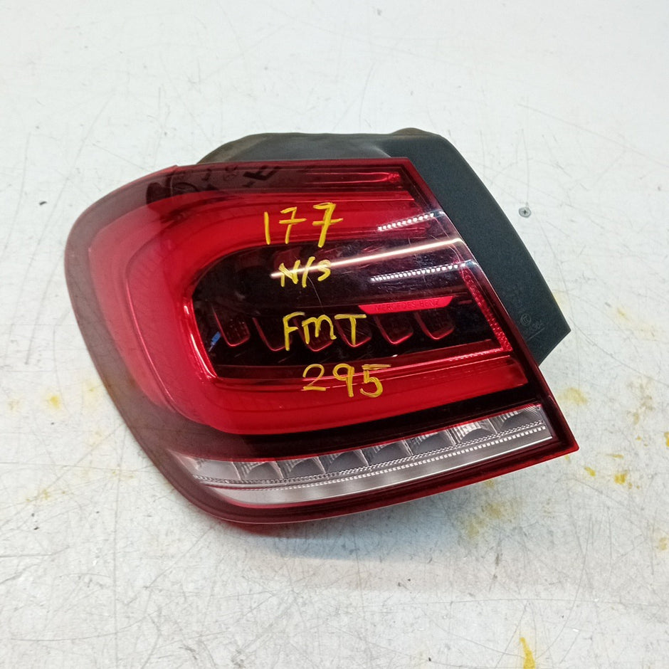 MERCEDES A-CLASS W177 PASSENGER LEFT REAR TAIL LIGHT A1779068302 2020 FMT295