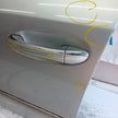 MERCEDES E-CLASS W211 PASSENGER FRONT DOOR NSF 2009 SILVER FMD504