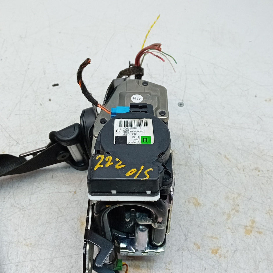 MERCEDES BENZ S-CLASS W222 SEAT BELT FRONT DRIVER OS 2018 A2228604200 FM001227