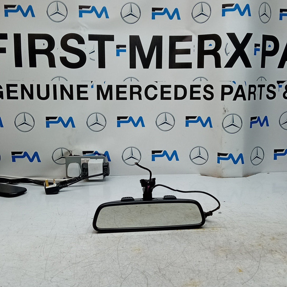 MERCEDES BENZ GLC X253 INTERIOR REAR VIEW MIRROR BLACK 2016 ON FM001515