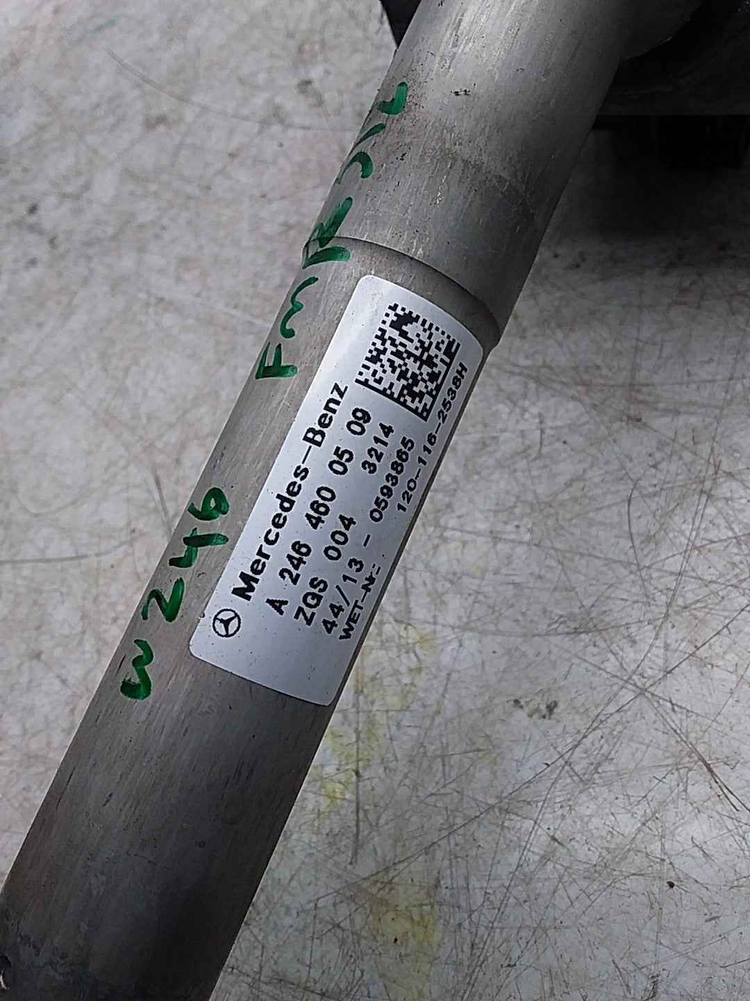 MERCEDES B-CLASS W246 STEERING COLUMN AND JOINT SHAFT A2464600509 FMR312
