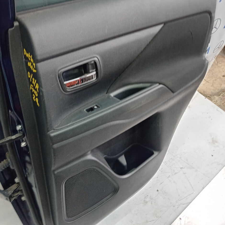 MITSUBISHI OUTLANDER  DRIVER REAR DOOR (OFF SIDE REAR) BLUE FMD24