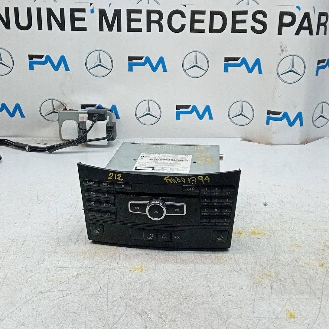 MERCEDES E CLASS W212 STEREO SAT NAV SYSTEM A2129006417 2009-2016 FM001395