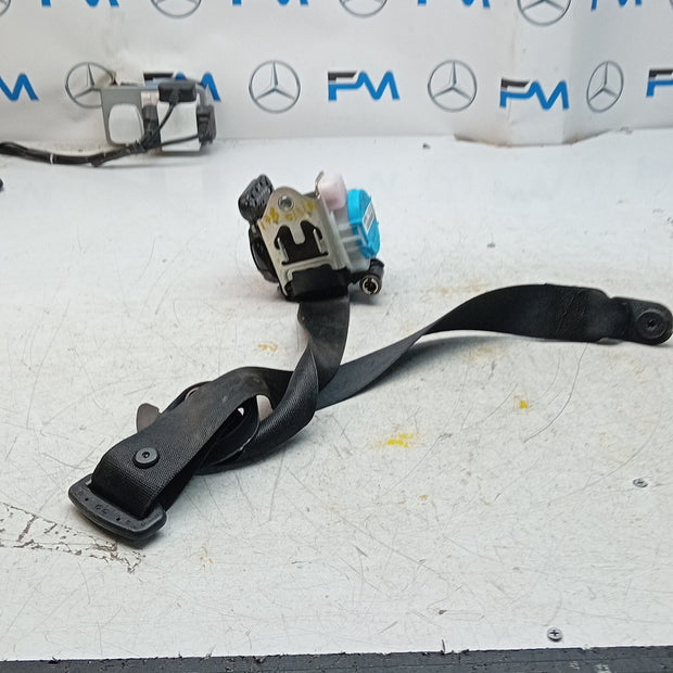 MERCEDES BENZ  A-CLASS W176 SEAT BELT REAR DRIVER A1768602285 BLACK FM001238