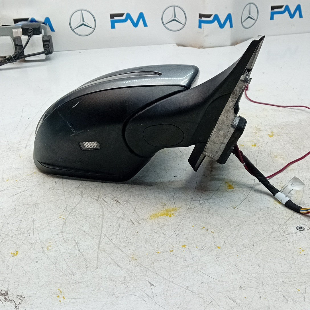 MERCEDES C-CLASS W205 DRIVER  WING MIRROR OSF GREY 2014 PL A2058104402 FMM65