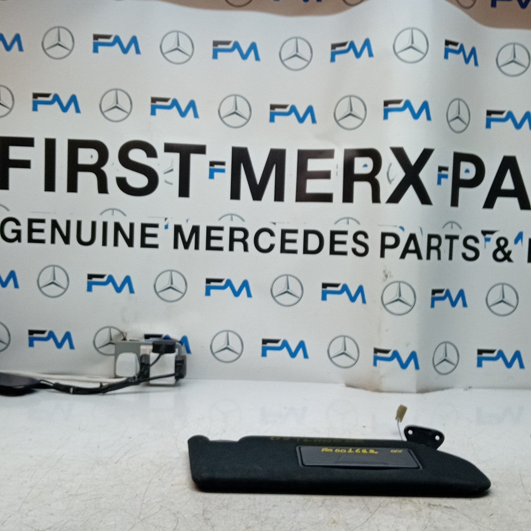 MITSUBISHI OUTLANDER MK3 SUN VISOR DRIVER SIDE OS BLACK 2014 FM001622