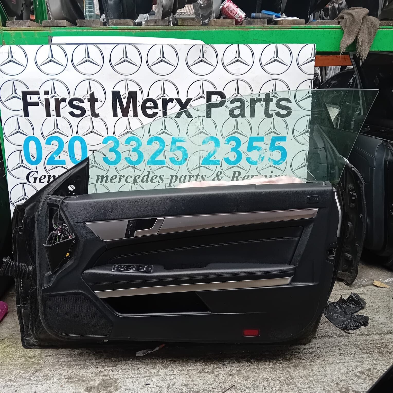 MERCEDES BENZ E-CLASS COUPE  W207  DRIVER SIDE  DOOR ( OFF SIDE )