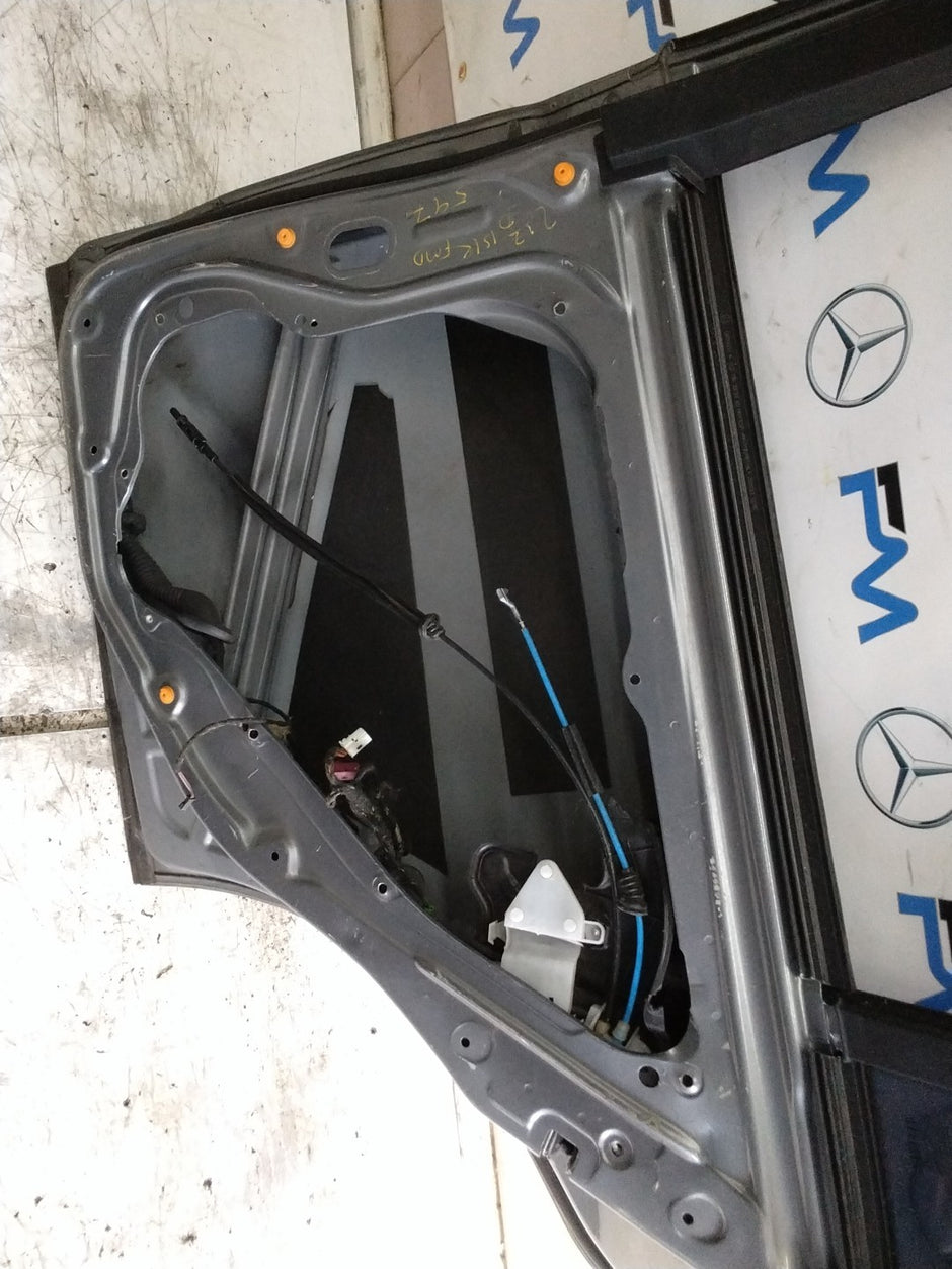 MERCEDES BENZ  E-CLS W212  DRIVER REAR DOOR OSR GREY 2009-16  FMD597