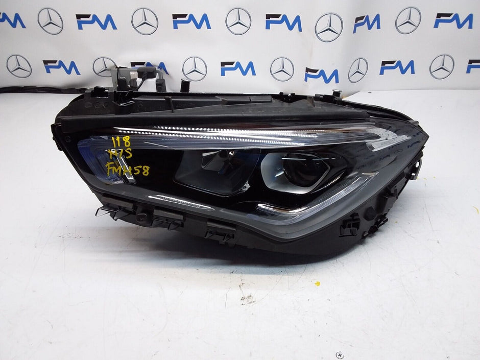 MERCEDES CLA W118 2019 LED HIGH PERFORMANCE HEADLIGHT LEFT N/S A1189068300 FMH58