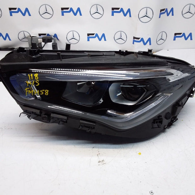 MERCEDES CLA W118 2019 LED HIGH PERFORMANCE HEADLIGHT LEFT N/S A1189068300 FMH58