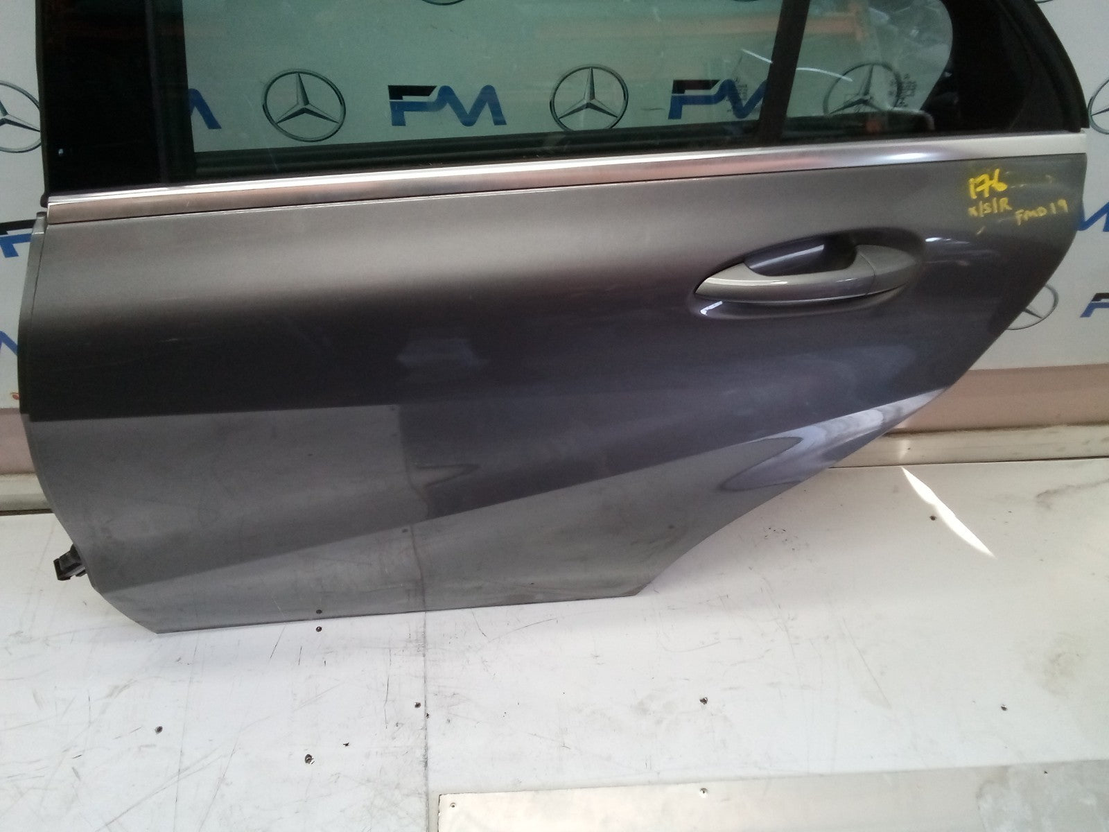 MERCEDES BENZ A CLASS W176 PASSENGER SIDE REAR DOOR ( NEAR SIDE REAR ) FMD19