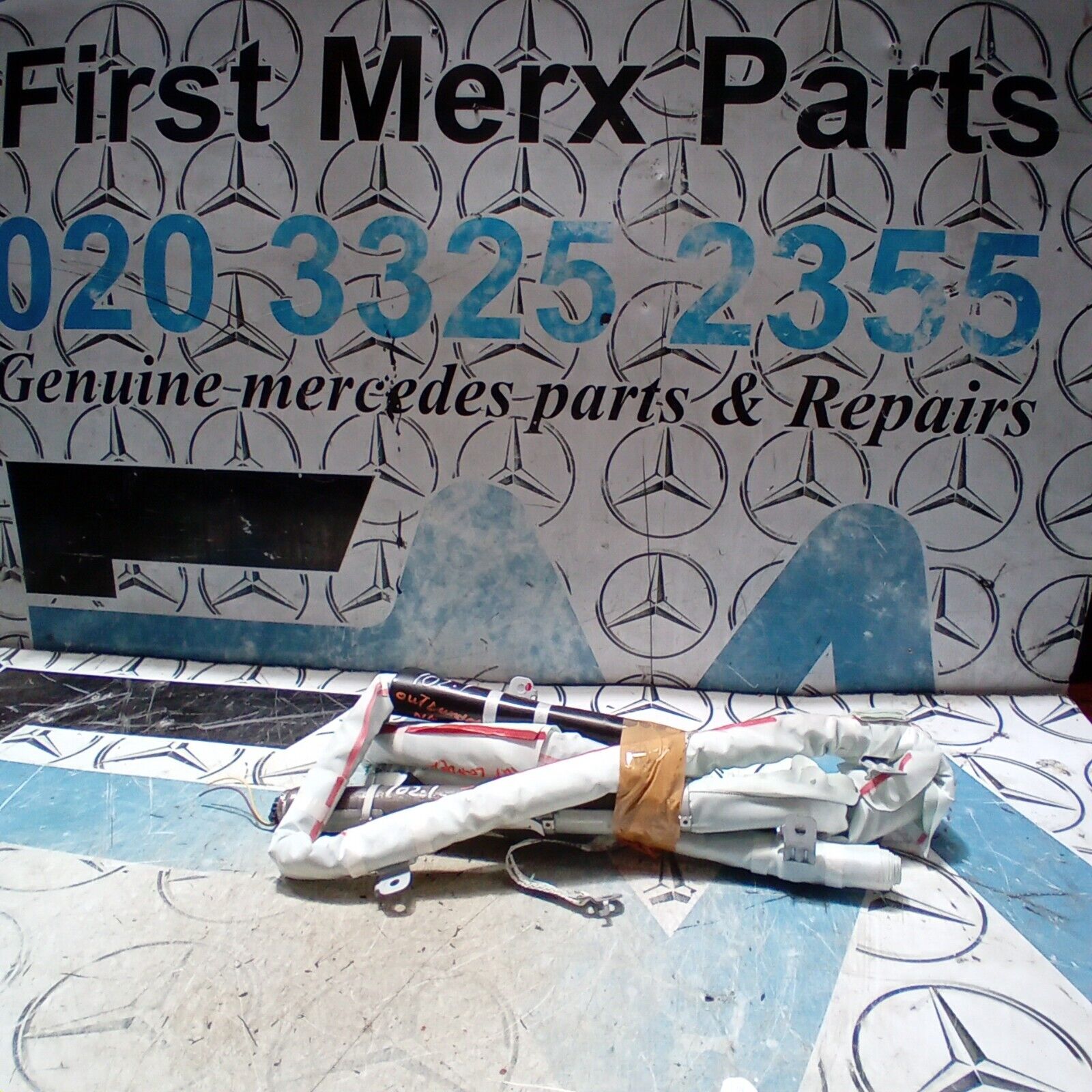 MITSUBISHI OUTLANDER MK3 14-18 PASSENGERS SIDE ROOF CURTAIN AIRBAG 7030A361