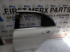 MERCEDES BENZ C-CLASS W205 PASSENGER SIDE REAR DOOR N/S/R COMPLETE WHITE FMD84