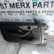 MERCEDES C-CLASS W205 CP PASSENGER FRONT DOOR NSF 2016 ON GREY COMPLETE FMD365