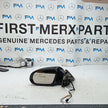 MERCEDES S-CLASS W222 PASSENGER WING MIRROR NS BLACK A2228101516 2014 PL FMM55