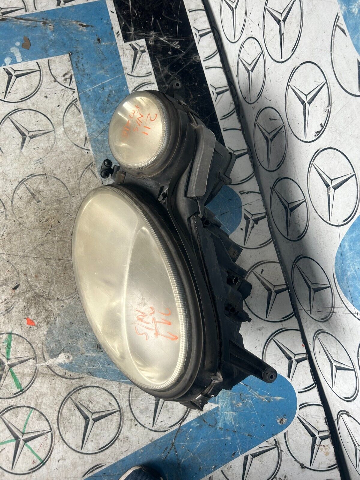 MERCEDES W211 E CLASS DRIVER SIDE HEADLIGHT 2007-2009 FMH16
