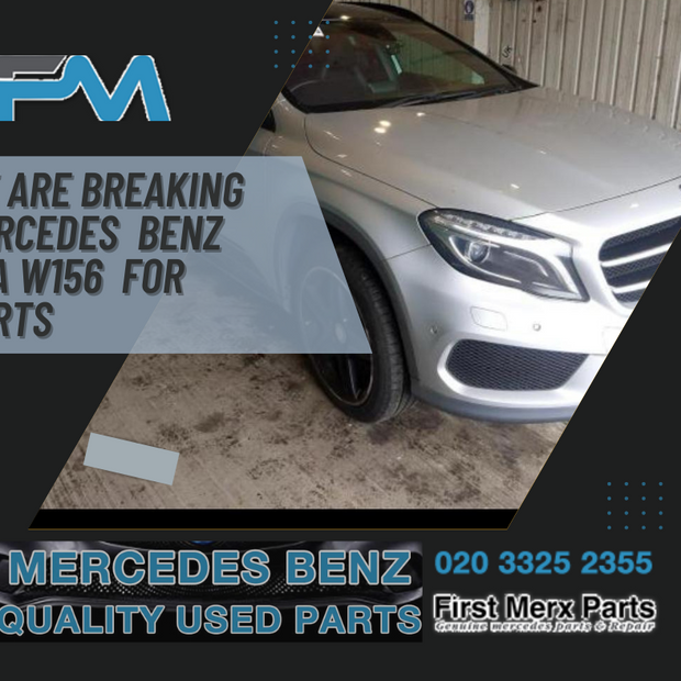 MERCEDES BENZ GLA W156 - BREAKING/SUSPENSION LEGS (ALL)