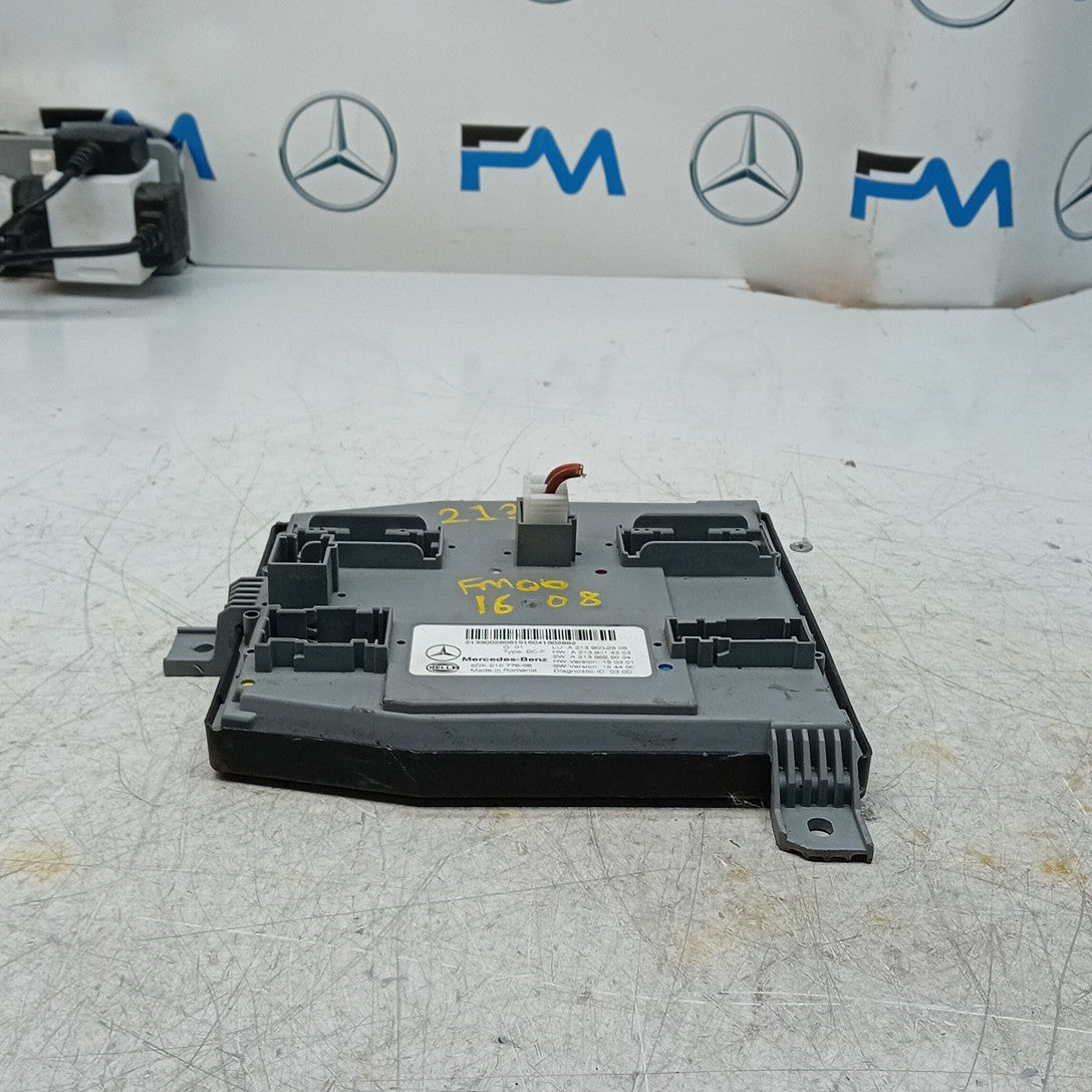 MERCEDES E-CLASS REAR SAM CONTROL MODULE W213 A2139002808 2016 FM001608