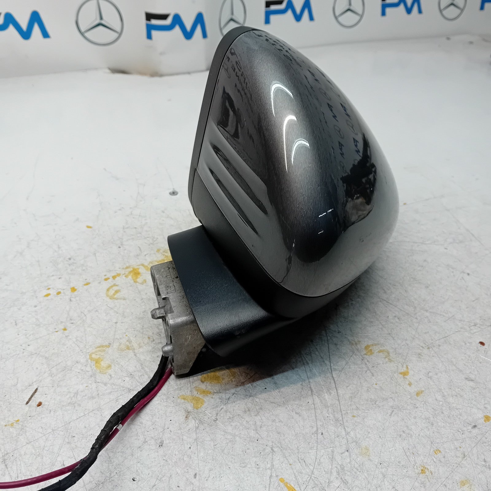 MERCEDES A-CLASS  W177 PASSENGER SIDE WING MIRROR A1778104304 GREY FMM33