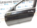 MERCEDES BENZ C-CLASS W205 PASSENGER SIDE FRONT DOOR N/S/F COMPLETE BLACK FMD79