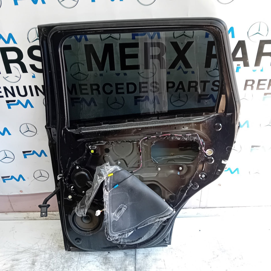 MITSUBISHI OUTLANDER MK3 DRIVER REAR DOOR OSR 2013 BLACK FMD497