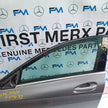 MERCEDES BENZ A-CLASS W176 PASSENGER SIDE FRONT DOOR N/S/F COMPLETE GREY FMD33
