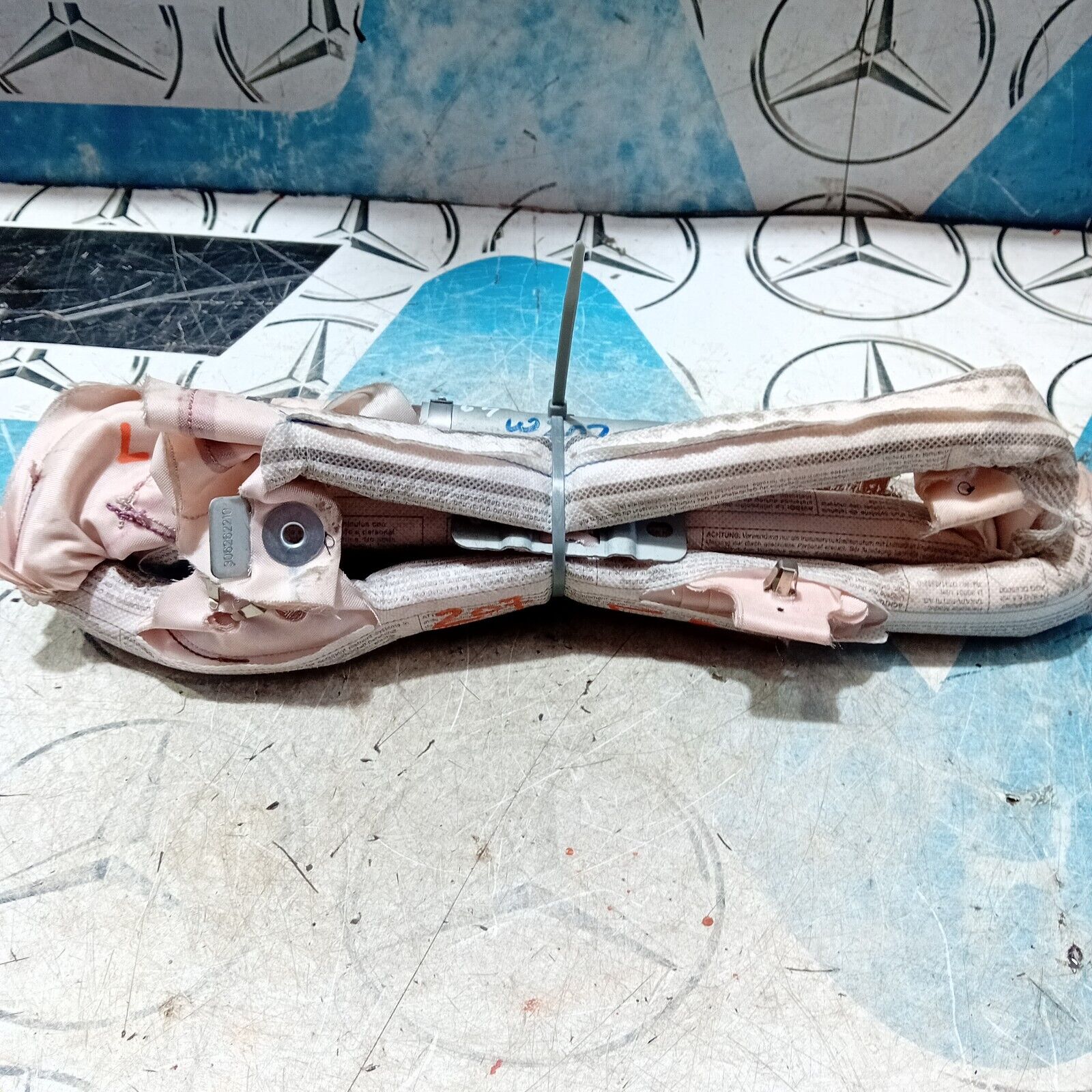MERCEDES E CLASS AIBAG ROOF  LEFT SIDE A2078600102 COUPE C207 2009 - 2017 FM49