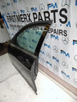 MERCEDES C-CLASS W204 PASSENGER SIDE FRONT DOOR N/S/F COMPLETE GREY FMD58