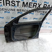 MERCEDES BENZ C-CLASS W204 DRIVER FRONT DOOR OSF 2013 BLACK FMD501