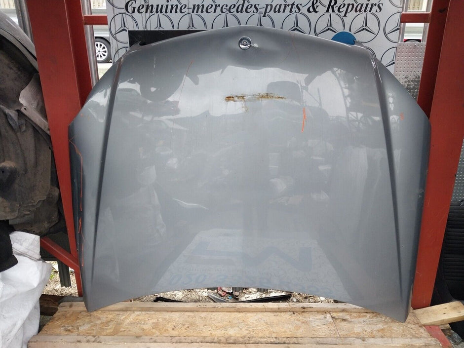 MERCEDES C CLASS W204 FACELIFT BONNET GREY 2011-2013