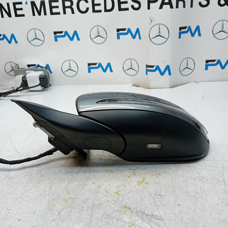 MERCEDES BENZ GLC W253 PASSENGER WING MIRROR NS GREY PL A2538103901 FMM85