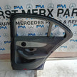 MERCEDES C-CLASS W205 SLN DRIVER REAR DOOR OSR BLUE 2014 ON COMPLETE FMD431