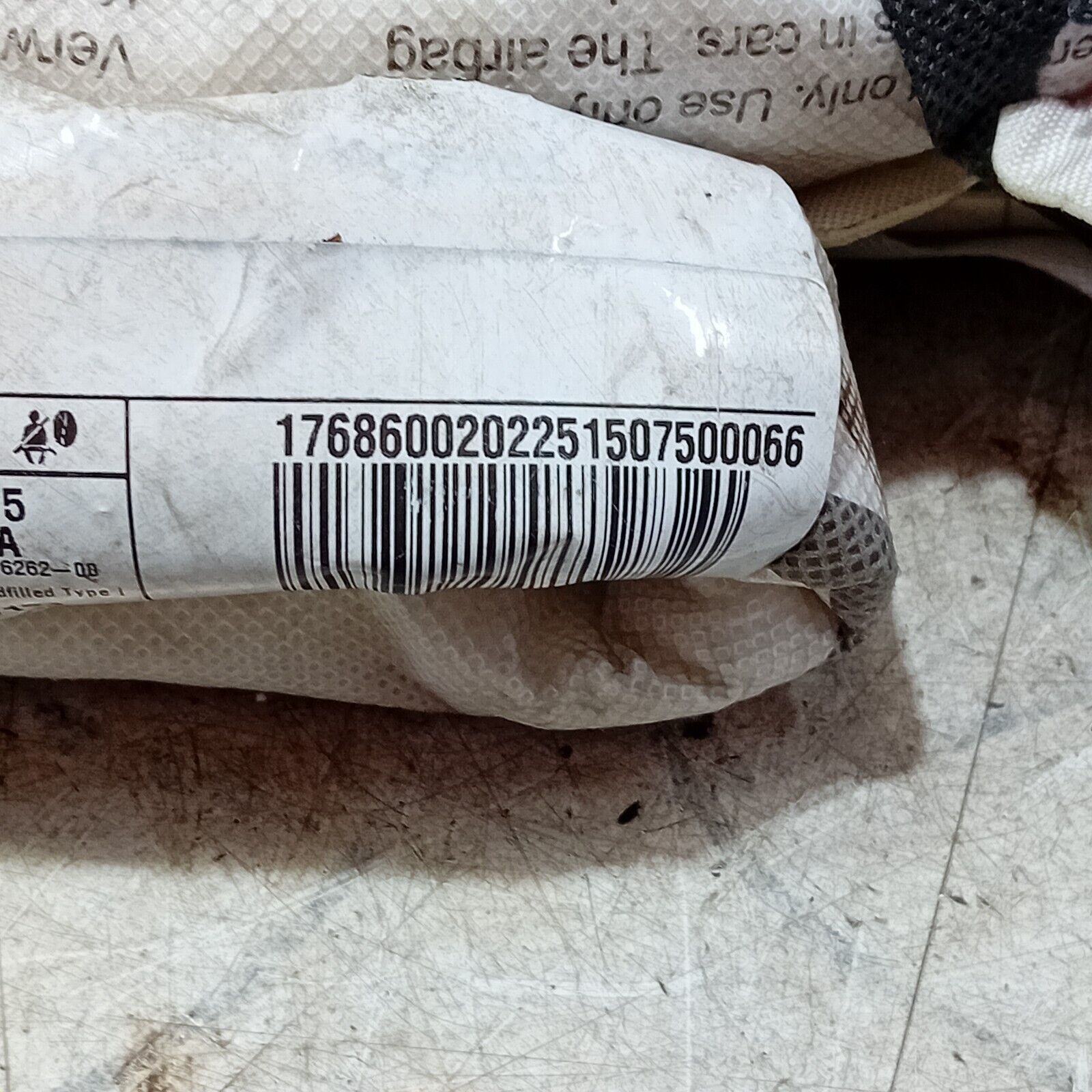 MERCEDES A CLASS ROOF AIRBAG RIGHT SIDE A1768600202 W176 A200 ROOF AIRBAG 2016