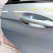 MERCEDES E-CLASS W212 SLN DRIVER REAR DOOR OSR SILVER 2014 ON COMPLETE FMD476