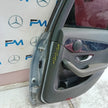 MERCEDES C-CLASS W205 DRIVER REAR DOOR OSR SILVER COMPLETE 2014 ON FMD414