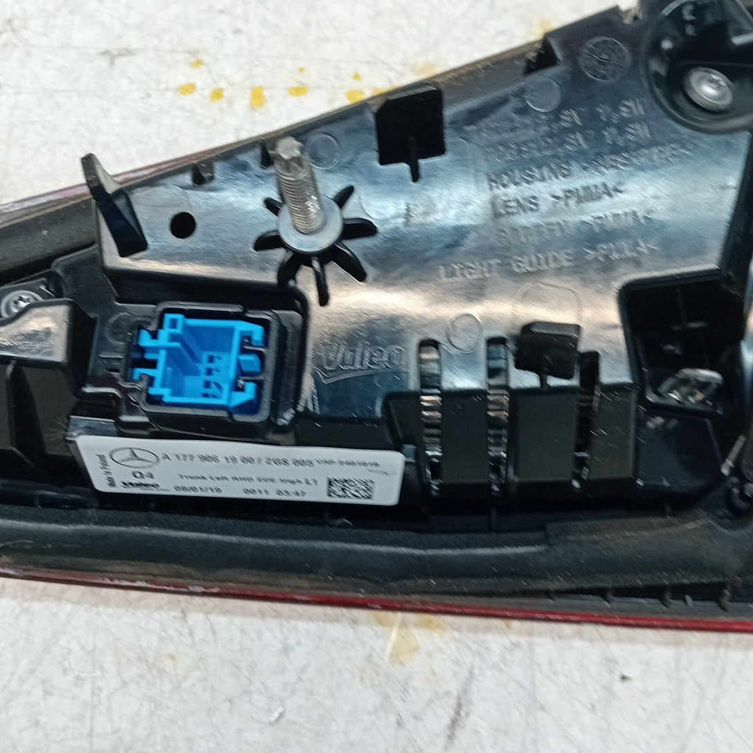 MERCEDES A-CLASS W177 PASSENGER LEFT NS REAR INNER TAIL LIGHT A1779061900 FMT237