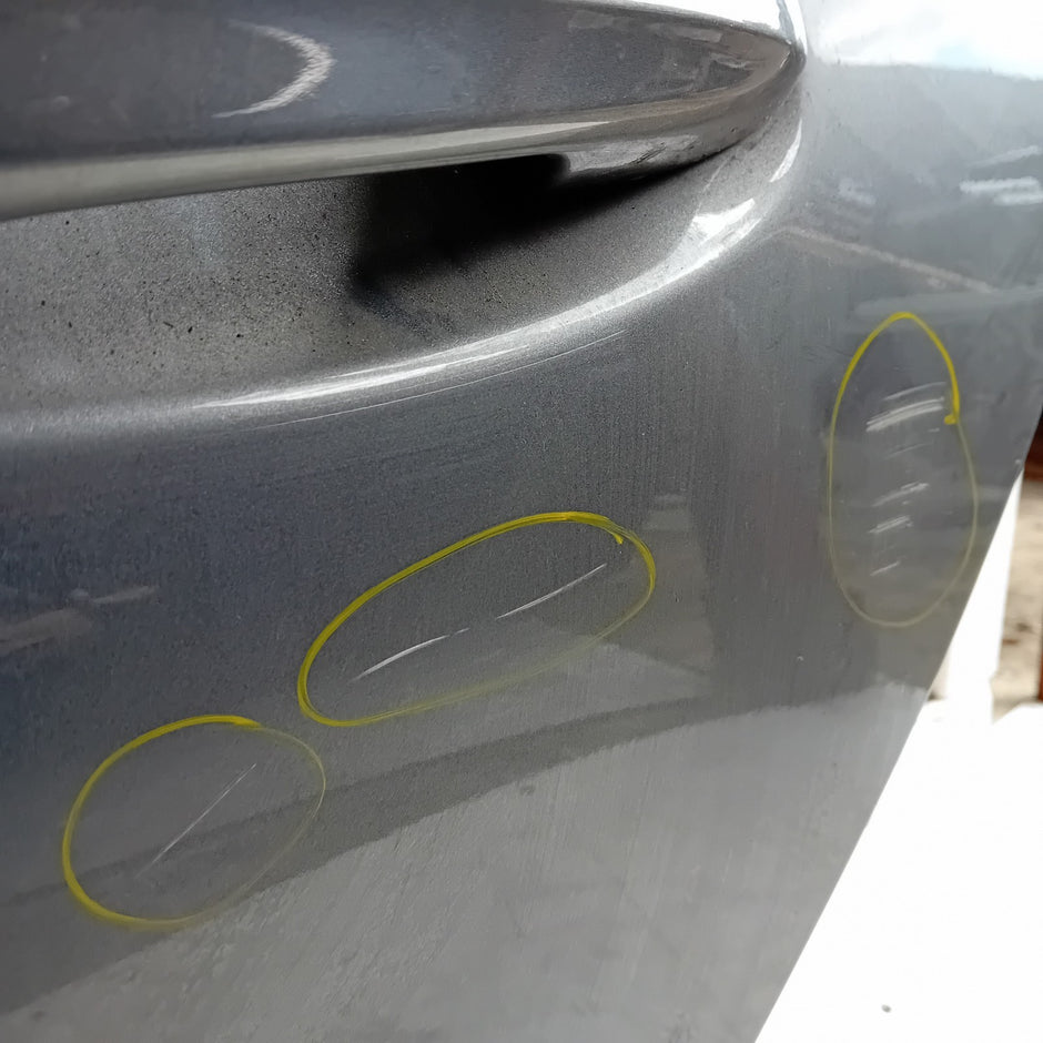 MERCEDES A-CLASS W177 PASSENGER REAR DOOR NSR GREY 2018 ON COMPLETE FMD434