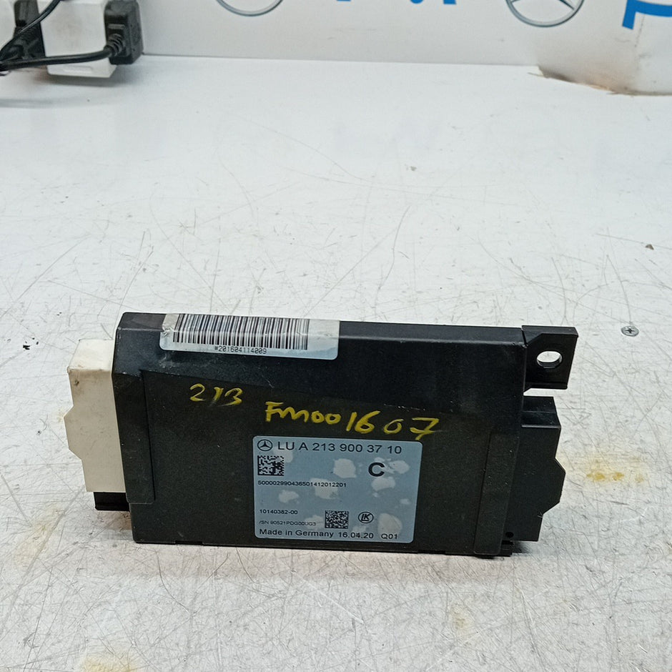 MERCEDES E CLASS IGNITION CONTROL MODULE ECU A2139003710 2019 W213 FM001607