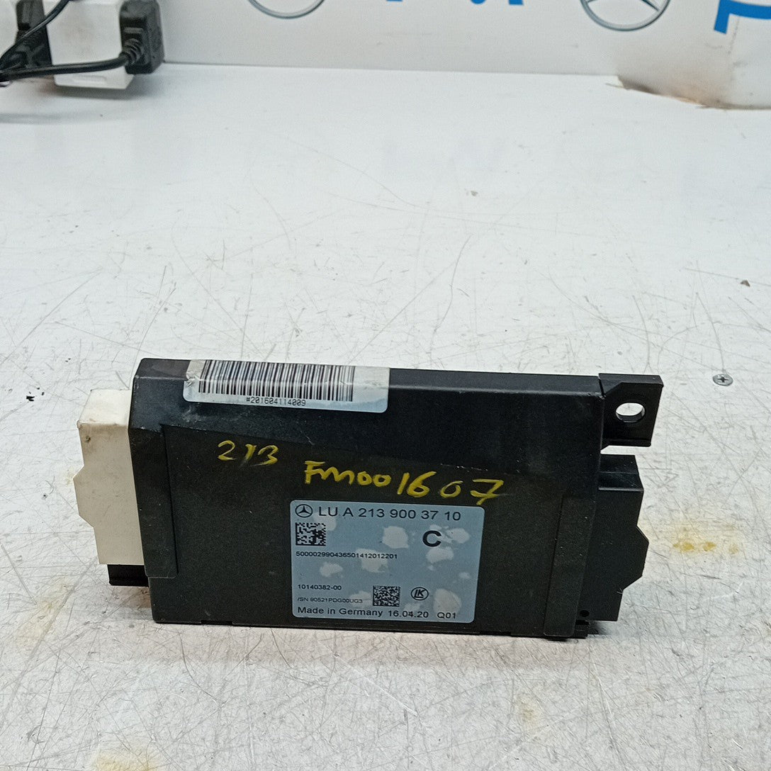 MERCEDES E CLASS IGNITION CONTROL MODULE ECU A2139003710 2019 W213 FM001607