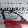 MERCEDES C-CLASS W204 SLN DRIVER FRONT DOOR OSF RED 2008-14 FMD456