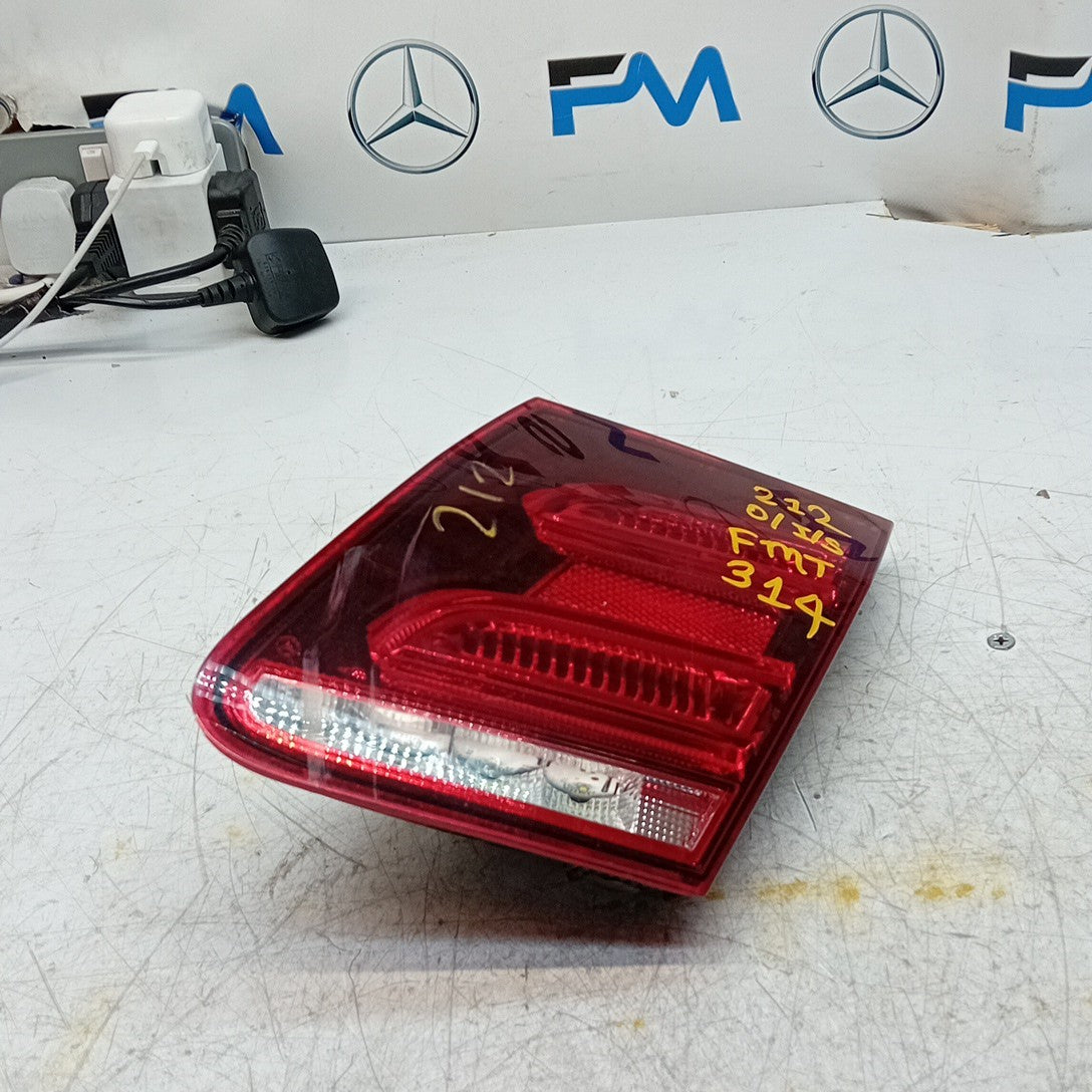 MERCEDES E-CLASS W212 DRIVER  INNER SIDE RIGHT REAR TAIL LIGHT 2014 FMT314