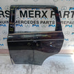 MITSUBISHI OUTLANDER MK3 PASSENGER REAR DOOR NSR 2013 BLACK FMD498